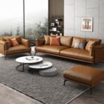 طقم كنب بتصميم مميز راقي