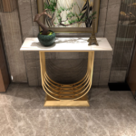 ⁦كونسول بسطح من بديل رخام فاخرة⁩ - الصورة ⁦2⁩