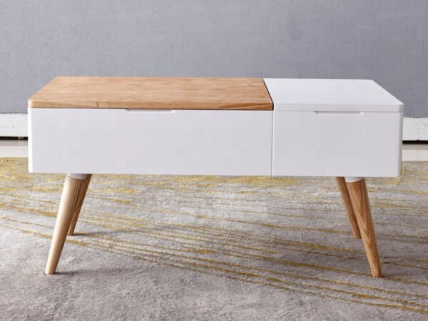 ترابيزة قهوة مستطيلة متعددة المزايا