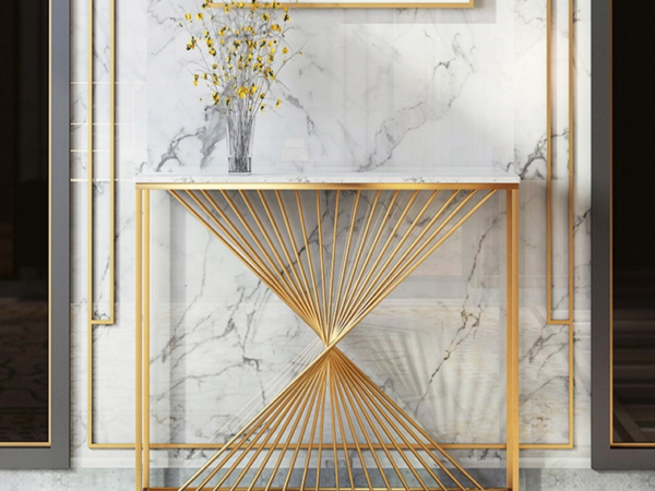 كونسول بتصميم هرمي عصري و فاخر