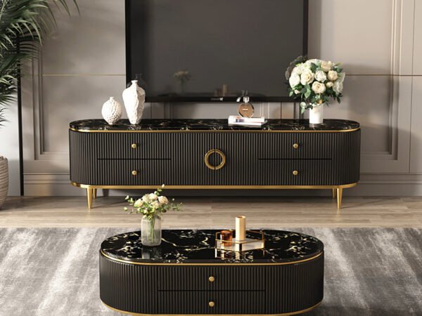 طقم طاولات بتصميم مودرن عصري