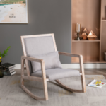 ⁦كرسي هزاز استرخاء خشبي⁩ - الصورة ⁦3⁩