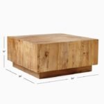 طاولة قهوة خشبي فاخرة - الصورة 5