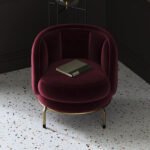 ⁦كرسي مخملي مميز⁩ - الصورة ⁦2⁩