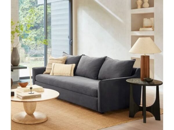 كنبة مودرن بتصميم بسيط ومريح