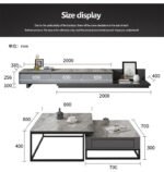 طقم طاولات مودرن علي الطراز الاوروبي - الصورة 4