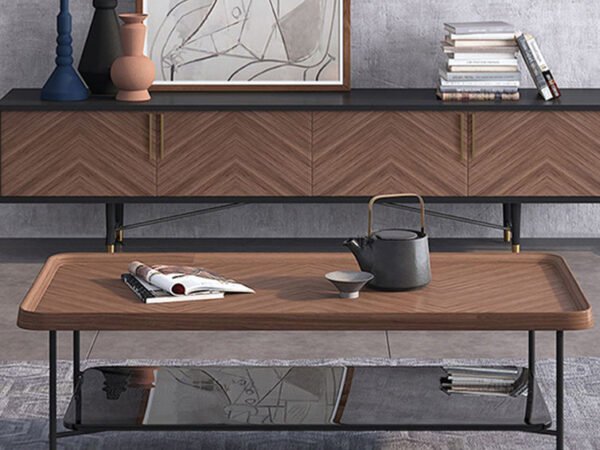 ترابيزة قهوة خشبية فاخرة جدا