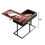 ⁦طاولة خدمة حديثه بمساحة تخزين⁩ - الصورة ⁦4⁩