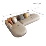 ⁦كنبة ركنة فاخرة بتصميم استثنائي⁩ - الصورة ⁦4⁩