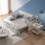 ⁦سرير كنبة مع ادراج امامية⁩ - الصورة ⁦2⁩