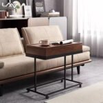 طاولة خدمة حديثه بمساحة تخزين