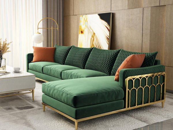 ركنة بتصميم مريح للاسترخاء عصري