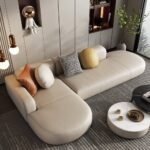 كنبة ركنة فاخرة بتصميم استثنائي