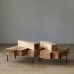 ⁦طاولة قهوة بتصميم فاخر⁩ - الصورة ⁦4⁩