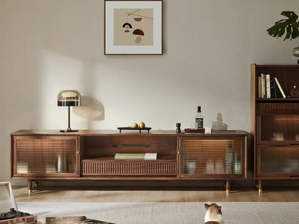 طاولة تلفزيون بأبعاد مثالية لتناسب مساحتك