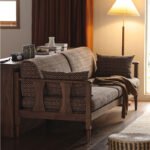 كنب خشب أنيق - الصورة 2