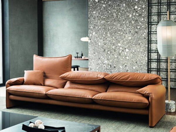 كنب جلد جملي