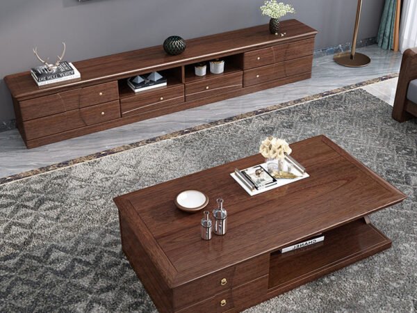 طقم طاولات غرفة المعيشة الكلاسيكي