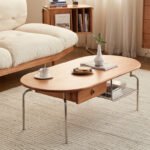 ⁦طاولة قهوة بتصميم مودرن⁩ - الصورة ⁦2⁩