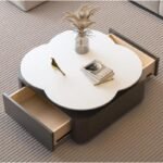 ⁦طاولة قهوة فخمة بتصميم حديث⁩ - الصورة ⁦2⁩