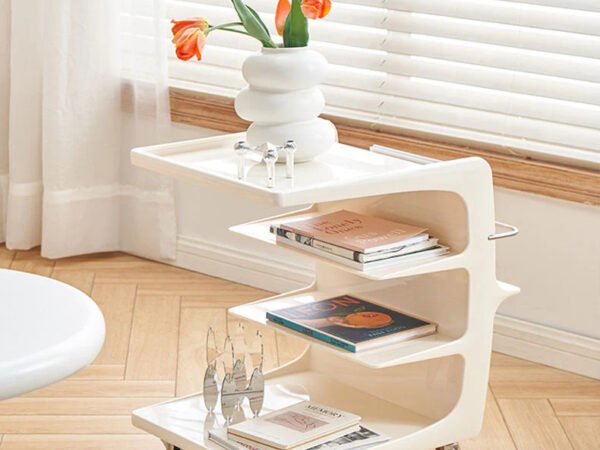 طاولة جانبية متعددة الأرفف