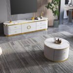 تربيزة قهوة متعددة الأدراج