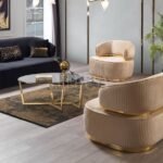 طقم كنب بتصميم فاخر حديث