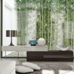 طاولة تلفزيون بتصميم هندسي حديث