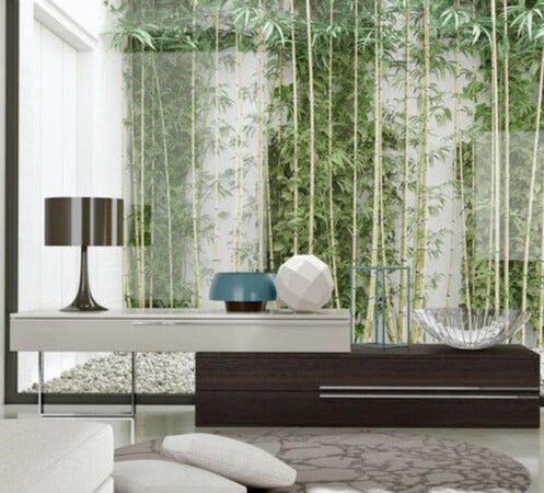 طاولة تلفزيون بتصميم هندسي حديث