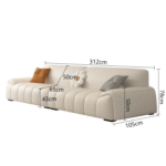 ⁦كنب ايطالي منفرد من صوفا⁩ - الصورة ⁦3⁩