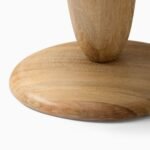 ⁦طاولة قهوة خشبية صلبة عالية الجودة⁩ - الصورة ⁦4⁩