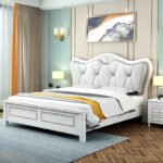 ⁦سرير مودرن بمساحة تخزين واسعة⁩ - الصورة ⁦3⁩