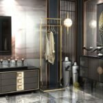 ⁦علاقة ملابس معدنية بتصميم كلاسيكي⁩ - الصورة ⁦2⁩