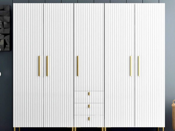 خزانة ملابس بتصميم أنيق