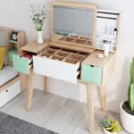 ⁦تسريحة حديثة مزودة بمرآة متحركة⁩ - الصورة ⁦2⁩