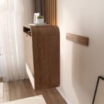 تسريحة معلقة خشبية مع مقعد - الصورة 2