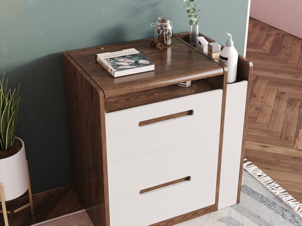 تسريحة خشبية متعددة المزايا