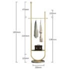 ⁦علاقة ملابس معدنية بتصميم انيق⁩ - الصورة ⁦4⁩