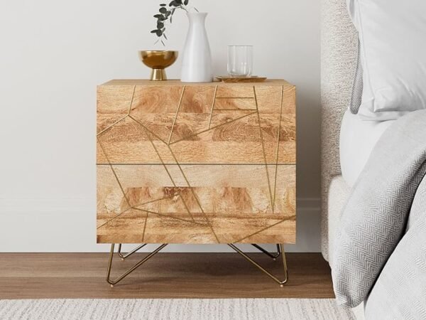 كمودينة خشبية بتصميم راقي