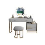 ⁦تسريحة موردن بمرأة مع كرسي⁩ - الصورة ⁦3⁩