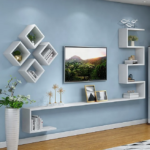 أرفف بتصميم هندسي بتصميم فاخر