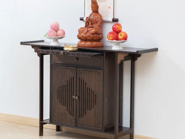 كونسول جانبي خشبي