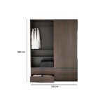 خزانة ملابس بارفف وادرج متعددة - الصورة 3