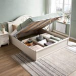 ⁦سرير كلاسيكي مزود بمساحة للتخزين⁩ - الصورة ⁦2⁩