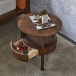 ⁦كمودينة النوم الدائرية الفاخرة⁩ - الصورة ⁦2⁩