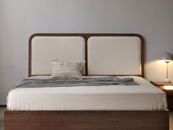 سرير نفر ونص خشب