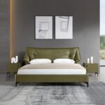 سرير فخم وحديث