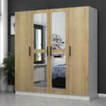 ⁦خزانة ملابس خشبي بتصميم مميز و جديد⁩ - الصورة ⁦2⁩