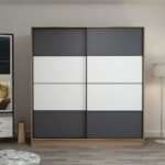 دولاب ملابس بتصميم مودرن بسيط