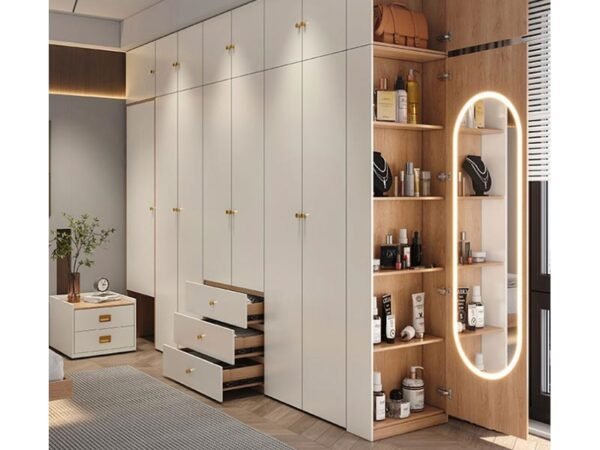 دولاب ملابس بتصميم مودرن حديث